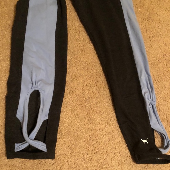 Victoria’s Secret Grey & Light Blue Sweat pants, S - Picture 2 of 3